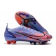 New Nike Mercurial Vapor 14 Elite AG Mbappe Light Thistle Metallic Silver