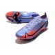New Nike Mercurial Vapor 14 Elite AG Mbappe Light Thistle Metallic Silver