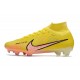 Nike Zoom Mercurial Superfly IX Elite FG Yellow Strike Sunse Glow Doll