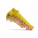 Nike Zoom Mercurial Superfly IX Elite FG Yellow Strike Sunse Glow Doll