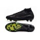 Nike Zoom Mercurial Superfly IX Elite FG Boots Black Grey Volt