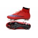 Cristiano Ronaldo Nike Mercurial Superfly 4 FG Football Boots Red Purple