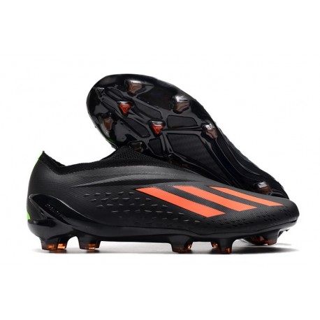 adidas X Speedportal+ FG Boots Shadowportal - Core Black Solar Red 
