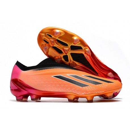 adidas X Speedportal+ FG Boots Orange Black