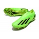 adidas X Speedportal+ FG Boots Game Data - Solar Green Core Black 