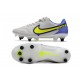 Nike Tiempo Legend IX Elite SG-PRO Kangaroo Grey Fog Volt Sapphire