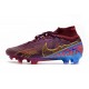 Nike Zoom Mercurial Superfly IX Elite FG KM Dark Beetroot Mtlc Vivid Gold
