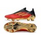adidas X Speedflow+ FG News Vivid Red Gold Metallic Core Black