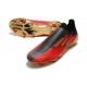 adidas X Speedflow+ FG News Vivid Red Gold Metallic Core Black