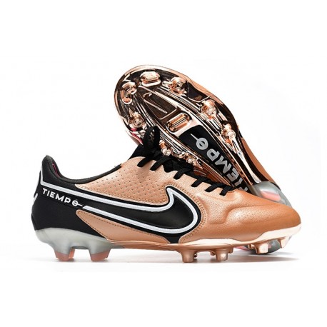 New Nike Tiempo Legend IX Elite FG Golden Black