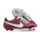 New Nike Tiempo Legend IX Elite FG Team Red White Mystic Hibiscus