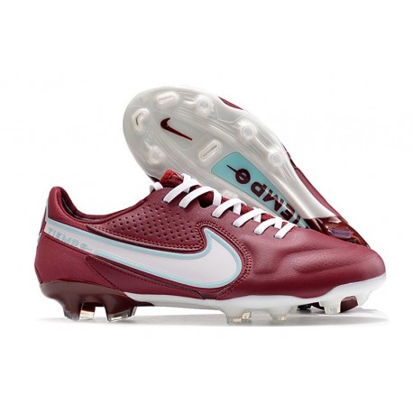 New Nike Tiempo Legend IX Elite FG Team Red White Mystic Hibiscus