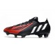 adidas Predator Edge.1 FG Low Cleat Black Red White