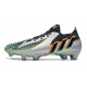 adidas Predator Edge.1 FG Low Cleat Silver Metallic Core Black Solar Yellow
