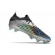 adidas Predator Edge.1 FG Low Cleat Silver Metallic Core Black Solar Yellow