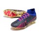 Nike Zoom Mercurial Superfly IX Elite FG Boots Pink Purple Blue