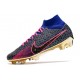 Nike Zoom Mercurial Superfly IX Elite FG Boots Pink Purple Blue