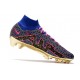 Nike Zoom Mercurial Superfly IX Elite FG Boots Pink Purple Blue