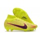 Nike Zoom Mercurial Superfly IX Elite FG Boots Yellow Red