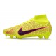 Nike Zoom Mercurial Superfly IX Elite FG Boots Yellow Red
