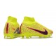 Nike Zoom Mercurial Superfly IX Elite FG Boots Yellow Red