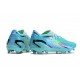 adidas X Speedportal.1 FG Cleat Clear Aqua Solar Red Power Blue