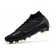 Nike Zoom Mercurial Superfly IX Elite AG Black Dk Smoke Grey Volt