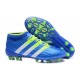 adidas Ace 16.1 FG New 2016 Soccer Boots Blue Slime White