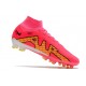 Nike Zoom Mercurial Superfly IX Elite AG Red Yellow