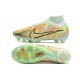 Nike Zoom Mercurial Superfly IX Elite AG Green Dark Blue Orange