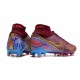 Nike Zoom Mercurial Superfly IX Elite AG KM Dark Beetroot Mtlc Vivid Gold