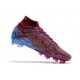 Nike Zoom Mercurial Superfly IX Elite AG KM Dark Beetroot Mtlc Vivid Gold