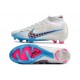 Nike Zoom Mercurial Superfly IX Elite AG White Blue