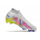 Nike Zoom Mercurial Superfly 9 Elite FG White Pink Volt