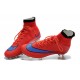 Cristiano Ronaldo Nike Mercurial Superfly 4 FG Football Boots Red Purple