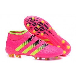 adidas Ace 16.1 FG New 2016 Soccer Boots Pink Yellow