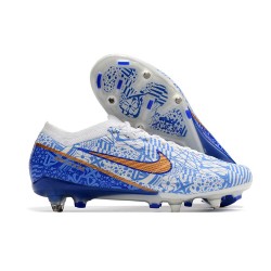 Nike Air Zoom Mercurial Vapor XV Elite SG White Blue Gold
