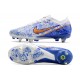 Nike Air Zoom Mercurial Vapor XV Elite SG White Blue Gold