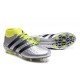 News adidas Ace 16.1 FG Men's Football Shoes Silver Black