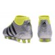 News adidas Ace 16.1 FG Men's Football Shoes Silver Black