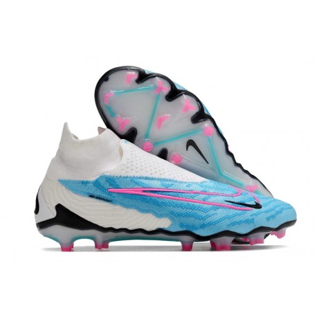 Nike Gripknit Phantom GX Elite Dynamic Fit FG Baltic Blue Pink Blast White Laser Blue