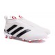 New 2016 Men's adidas ACE 16+ Purecontrol FG Soccer Cleats White Black