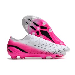 adidas X Speedportal.1 FG Cleat White Pink
