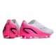 adidas X Speedportal.1 FG Cleat White Pink