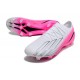 adidas X Speedportal.1 FG Cleat White Pink