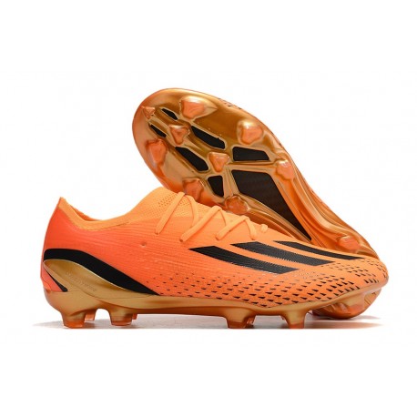 adidas X Speedportal.1 FG Cleat Solar Gold Core Black Team Orange