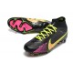 Nike Zoom Mercurial Superfly 9 Elite FG Black Yellow Pink