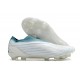 Adidas Copa Pure+ FG Cleats White GreyTwo Preloved Blue