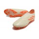 Adidas Copa Pure+ FG Cleats Off White Team Solar Orange