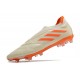 Adidas Copa Pure+ FG Cleats Off White Team Solar Orange